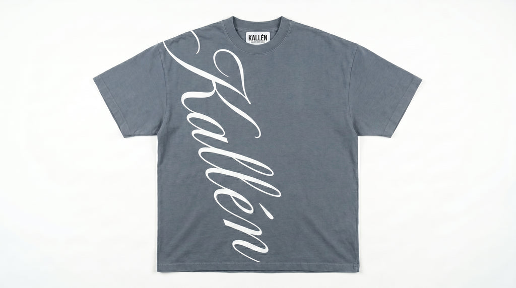 KALLÉN Script Oversized Tee