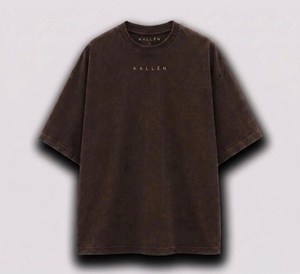 The Jurassic Java Embroidered Oversized Tee