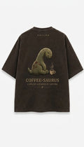 The Jurassic Java Embroidered Oversized Tee