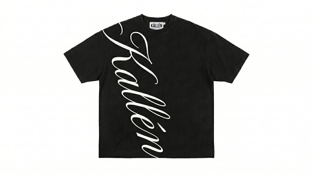 KALLÉN Script Oversized Tee