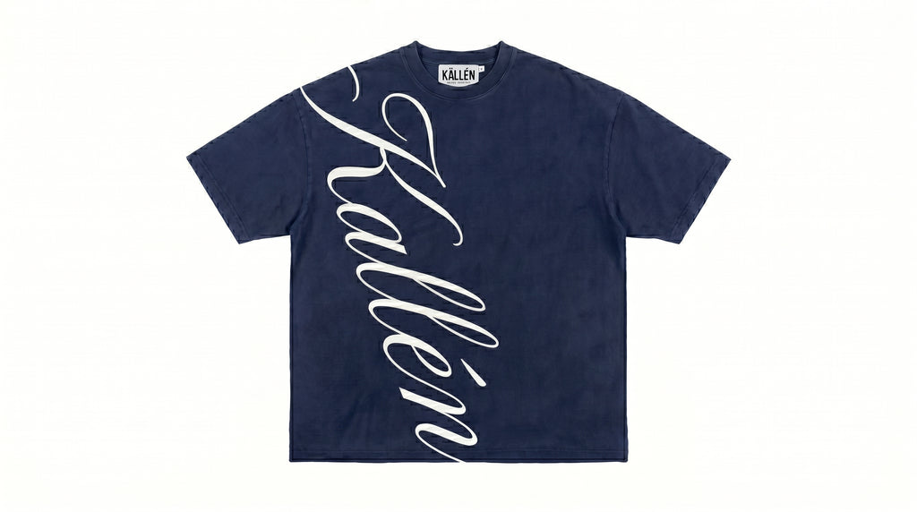 KALLÉN Script Oversized Tee