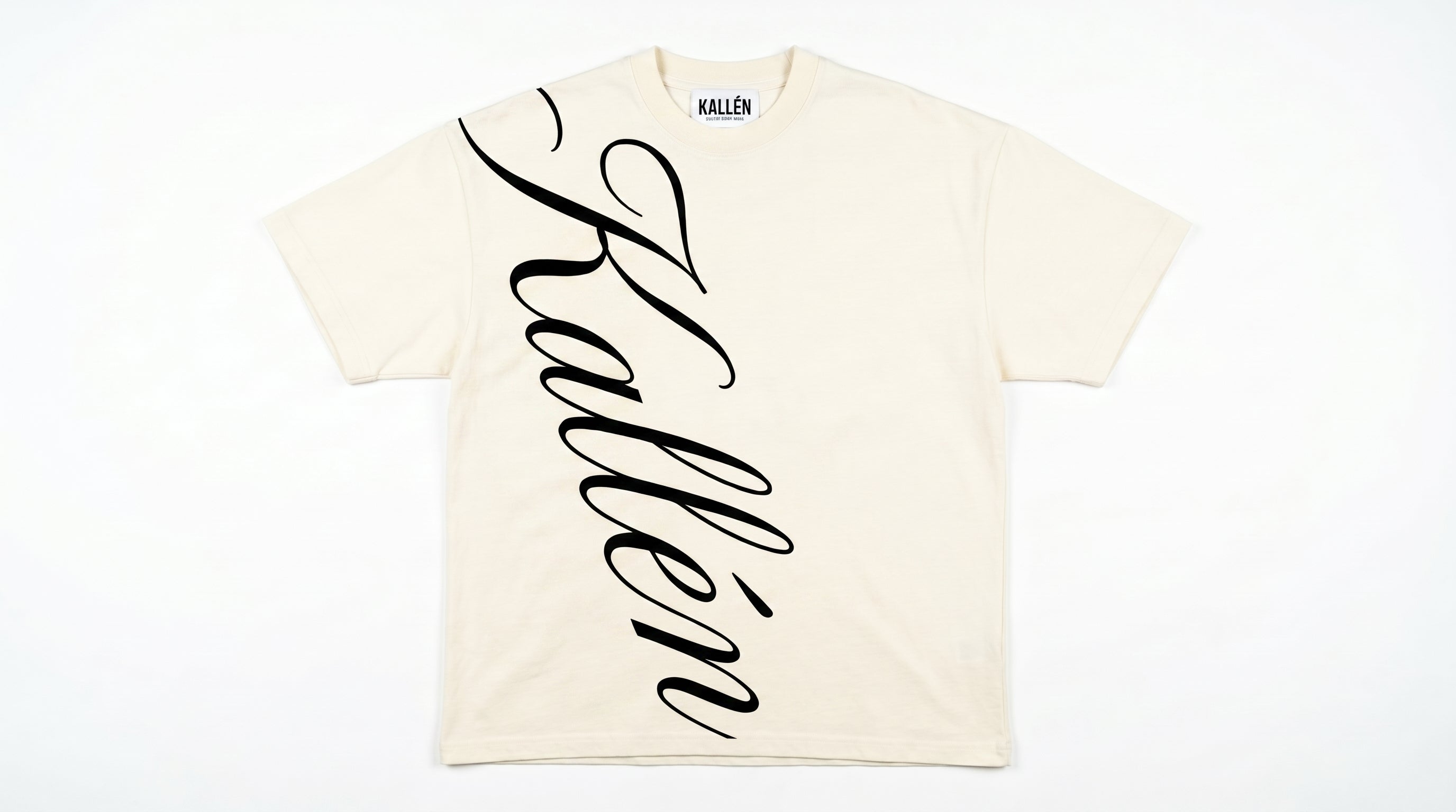 KALLÉN Script Oversized Tee