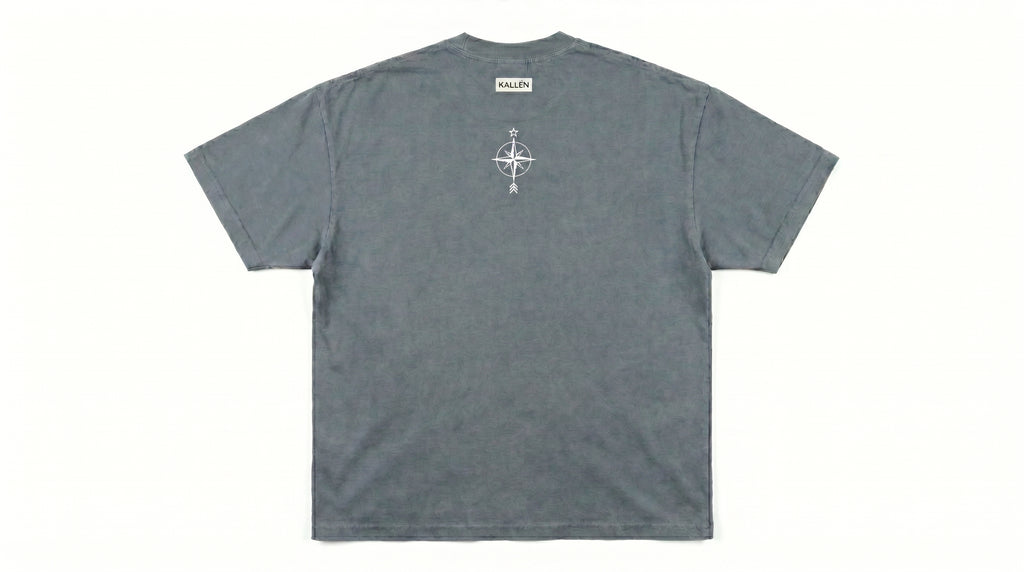 KALLÉN Script Oversized Tee